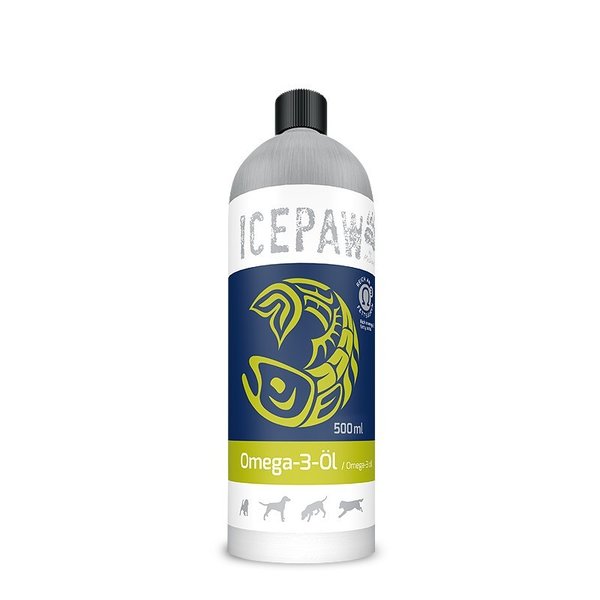 ICEPAW Omega 3 Öl, 500 ml